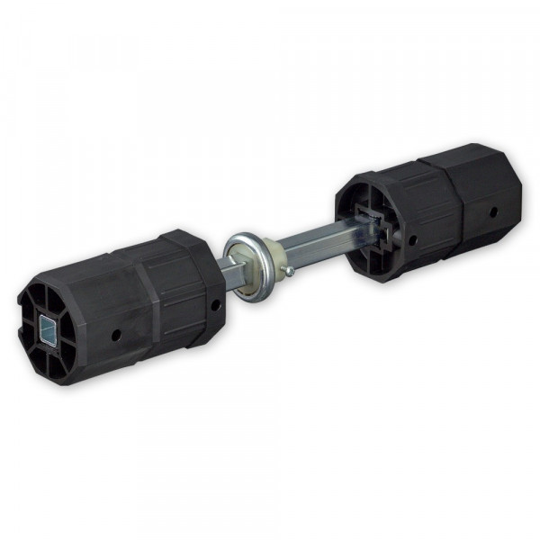 SELVE Doppelwellenbolzen SW 60 mit Walzenkapseln und Kugellager Ø 40 mm