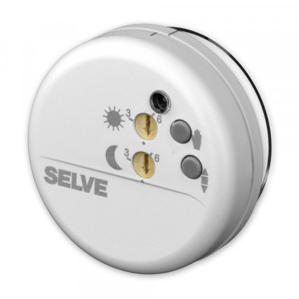 SELVE i-R Light Sensor – Funk Sonnensensor mit Dämmerungs- und Glasbruchfunktion