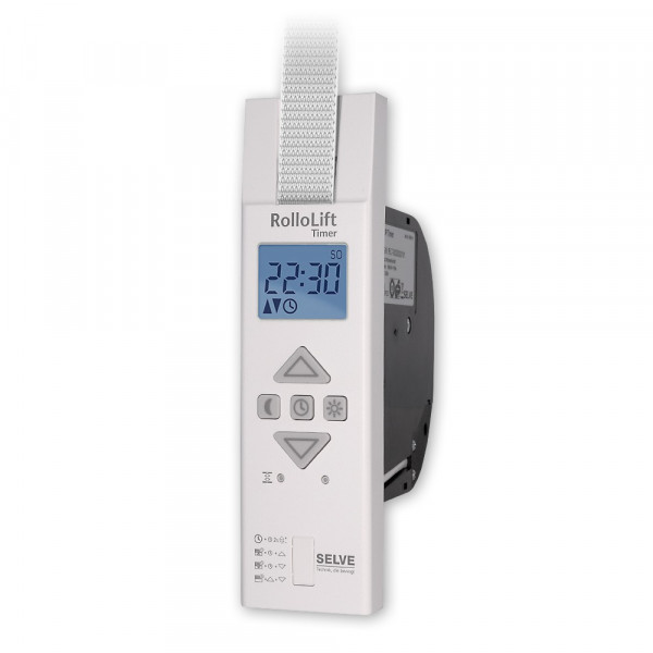 SELVE RolloLift UP Timer – elektrischer Gurtwickler mit Zeitschaltuhr
