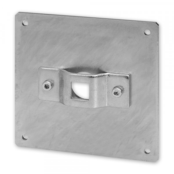 Selve Aufsatzkasten-Motorlager auf 100×100-mm Montageplatte