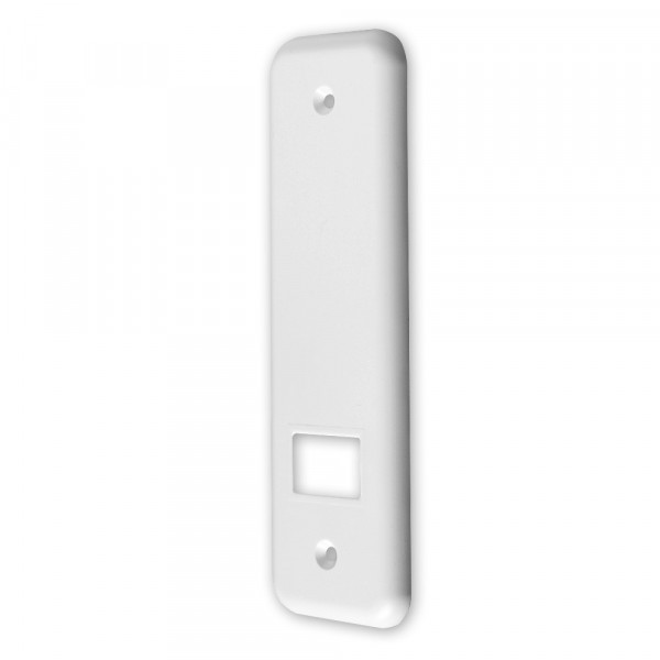 Deckplatte für Einlass-Gurtwickler "S", abgerundet, Lochabstand 134 mm