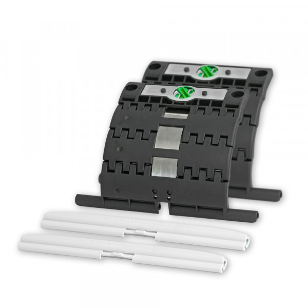 2er Set SecuBlock rapid Hochschiebesicherung 2-gliedrig inkl. Einschubprofile von Selve