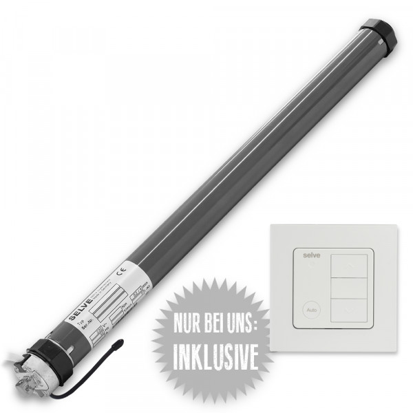 Funk-Rolladenmotor SE Pro-RC inkl. Wandsender