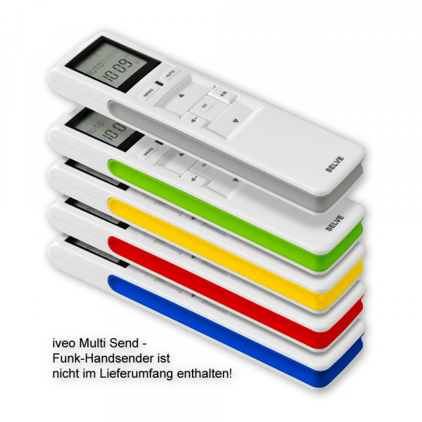 SELVE Spangen-Set für iveo Handsender – 5 Farben zur Kennzeichnung